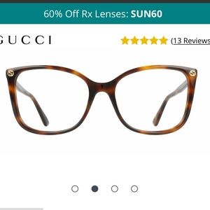Broken Gucci Glasses